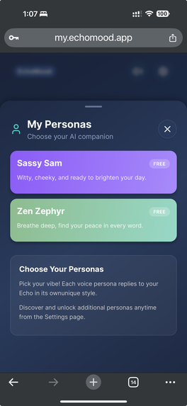 EchoMood – screenshot 2