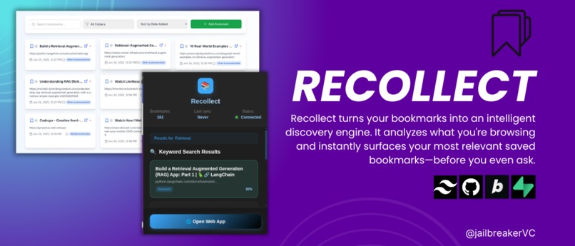 Recollect – screenshot 1