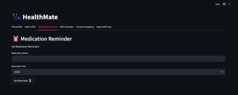 HealthMate – screenshot 1