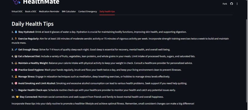 HealthMate – screenshot 8
