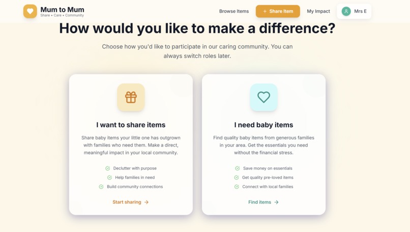 Mum to Mum – screenshot 4