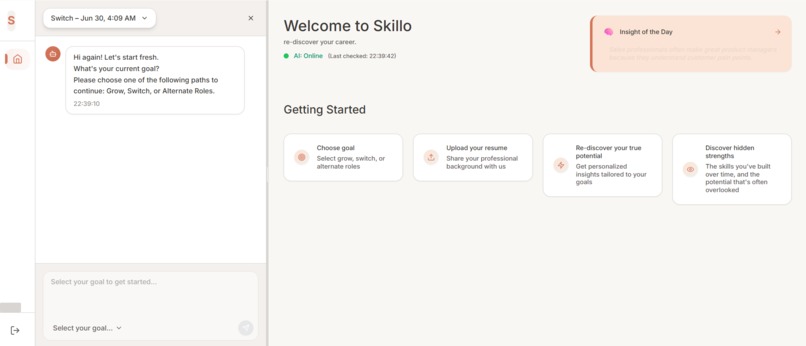 Skillo  – screenshot 2