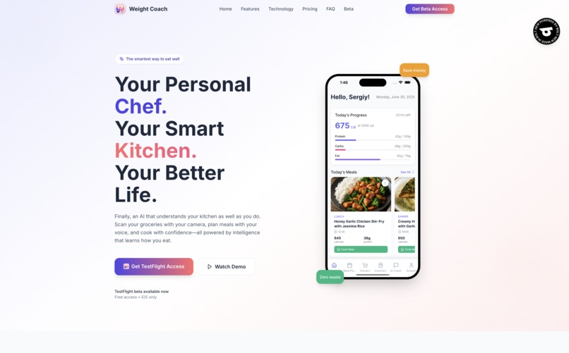 Weight Coach – screenshot 1