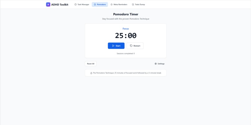 ADHD Toolkit by t3snake – screenshot 2
