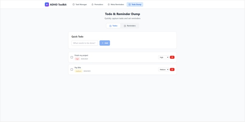 ADHD Toolkit by t3snake – screenshot 3