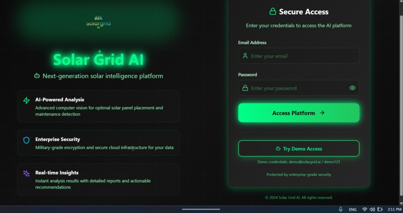 Solar-Grid AI – screenshot 1