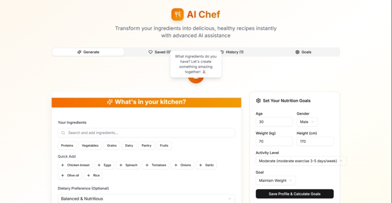ai chef – screenshot 1