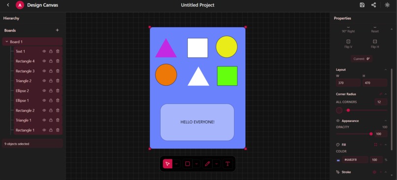 Design Canvas – screenshot 4