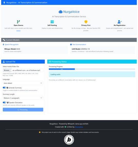 NurgaVoice – screenshot 1