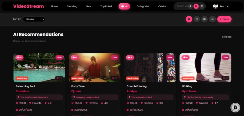 VideoStream – screenshot 2