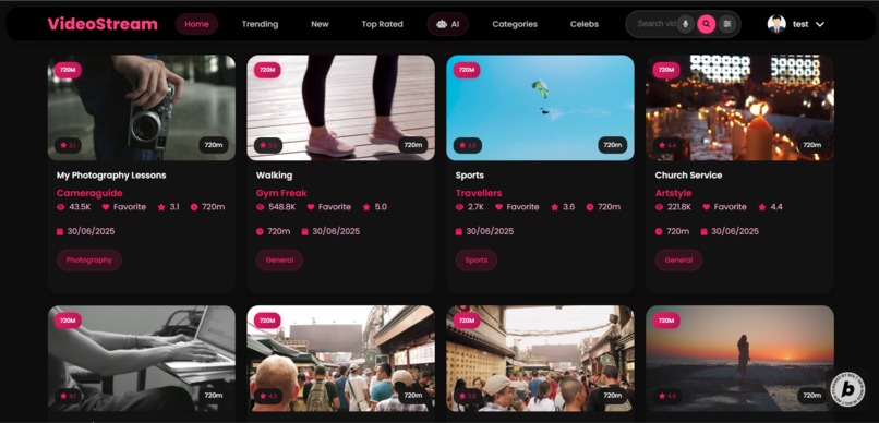 VideoStream – screenshot 1