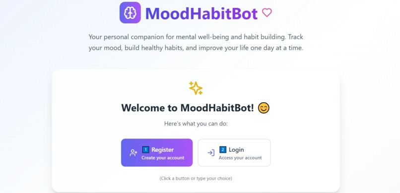 MoodHabitBot – screenshot 1
