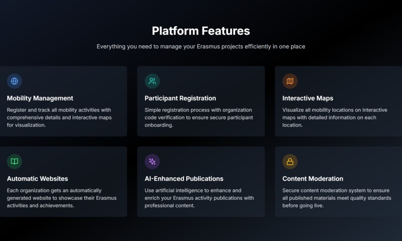 ErasmusConnect – screenshot 2