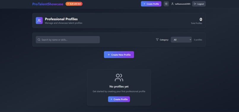 ProTalentShowcase – screenshot 3