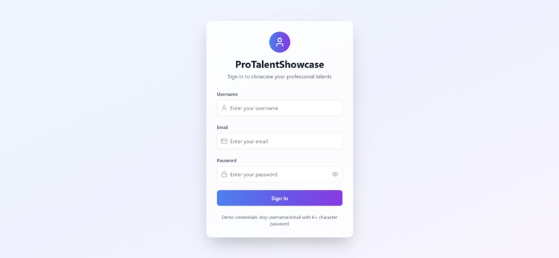 ProTalentShowcase – screenshot 4