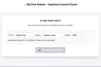Suprhost: My First Airbnb Launch Coach