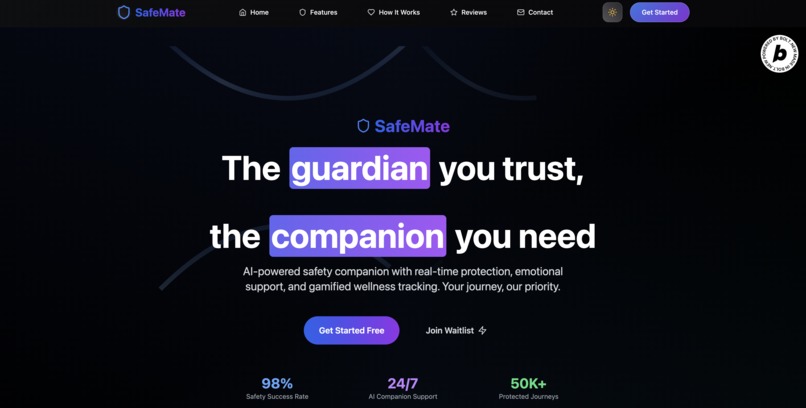 SafeMate: Protect. Comfort. Connect. – screenshot 1
