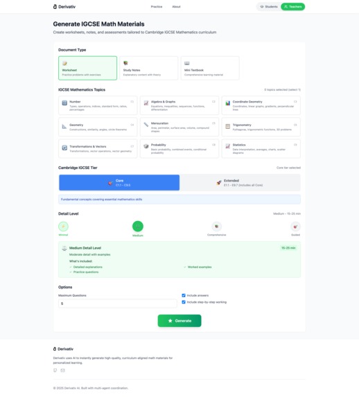 Derivativ – screenshot 3