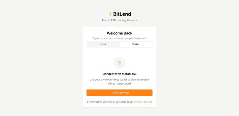 BitLend – screenshot 1