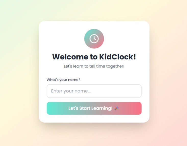 KidClock – screenshot 1