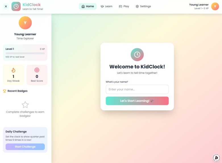 KidClock – screenshot 2