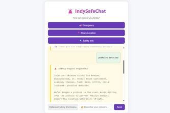 IndySafeChat