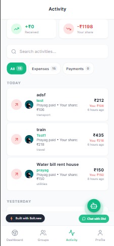 Divido – screenshot 2
