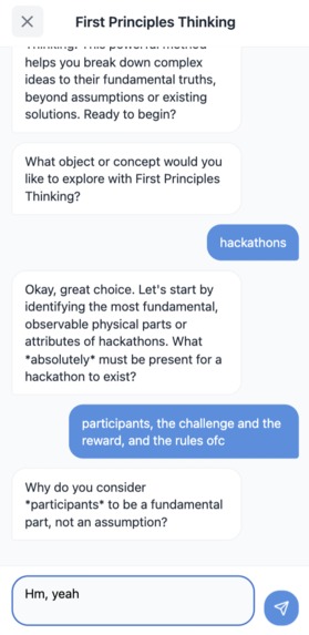 Frame: Master Thinking Frameworks with AI – screenshot 2