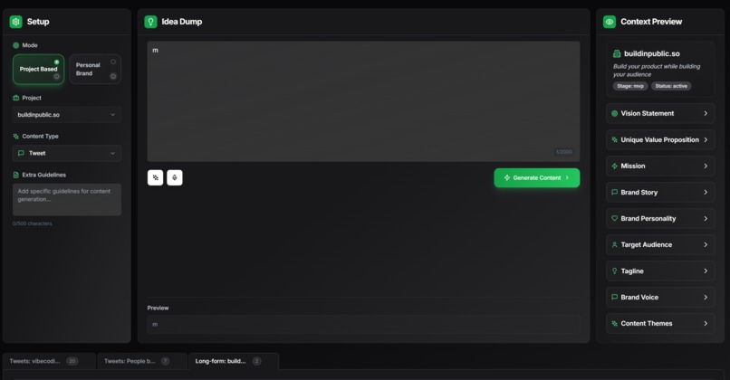 BuildInPublic.so – screenshot 1