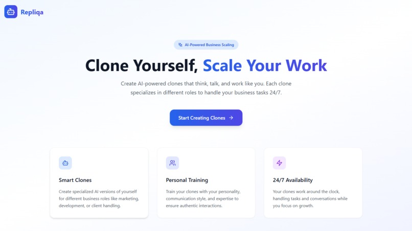 Repliqa — Scale Yourself with AI Clones – screenshot 6