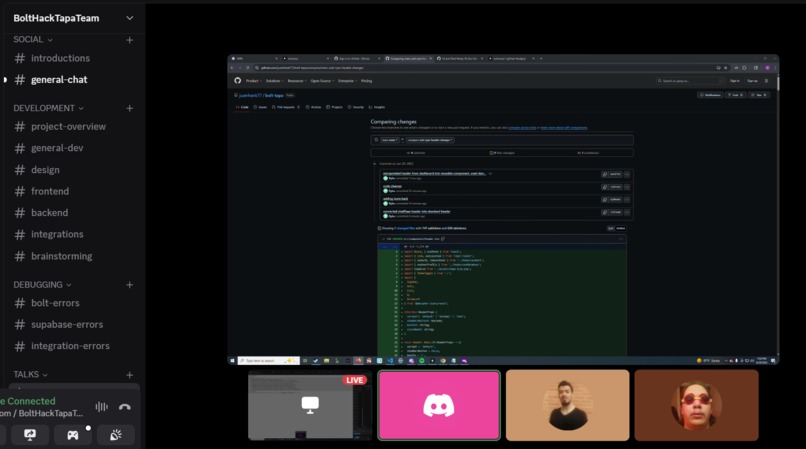 TAPA chat – screenshot 4