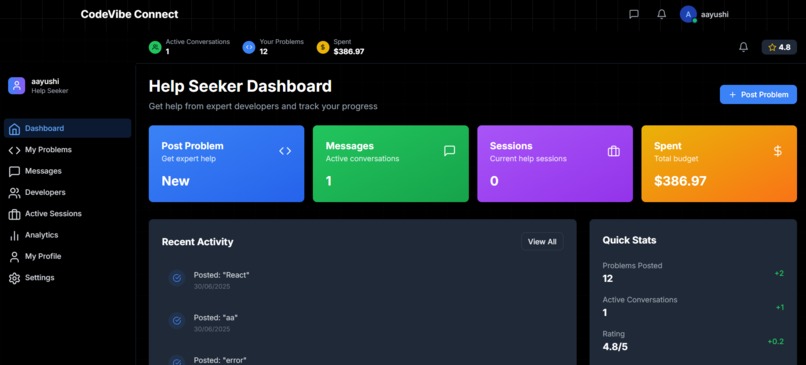 CodeVibe – screenshot 3