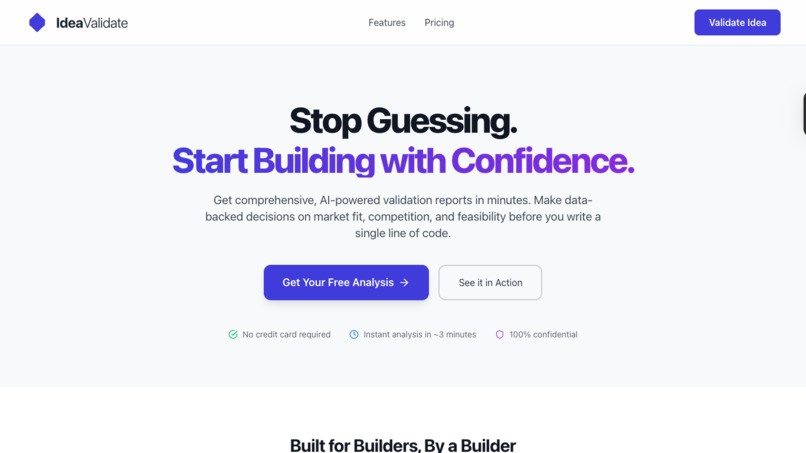 Idea Validate – screenshot 2