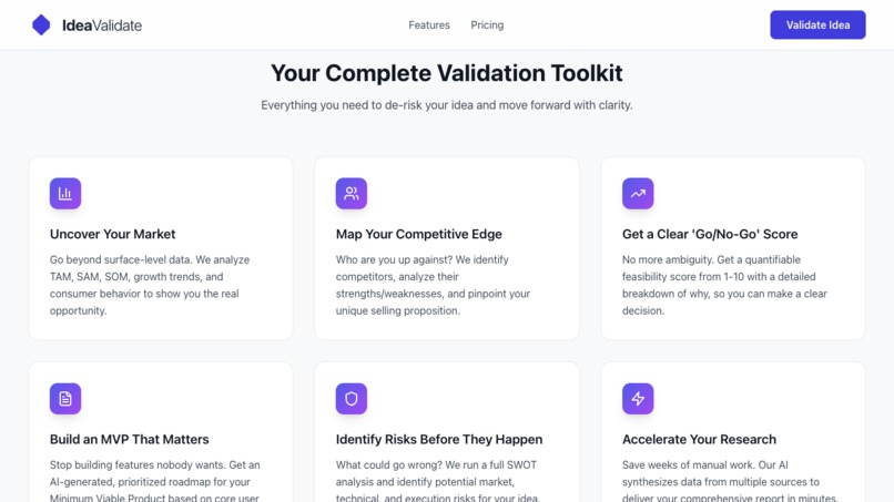 Idea Validate – screenshot 3