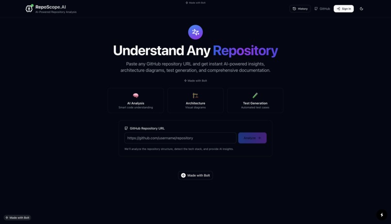 REPOSCOPE AI – screenshot 1