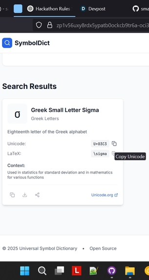 Universal Symbol Dictionary – screenshot 10