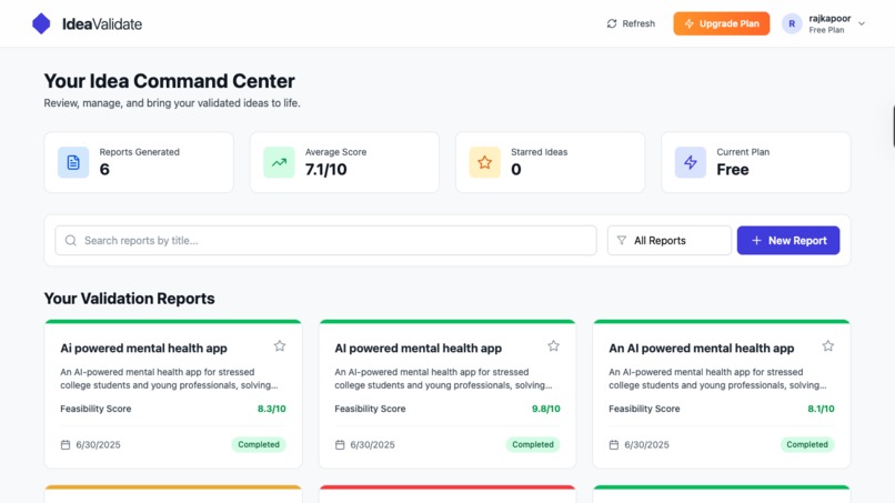 Idea Validate – screenshot 5
