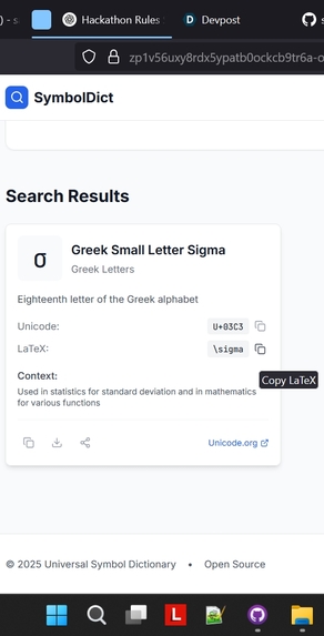 Universal Symbol Dictionary – screenshot 11