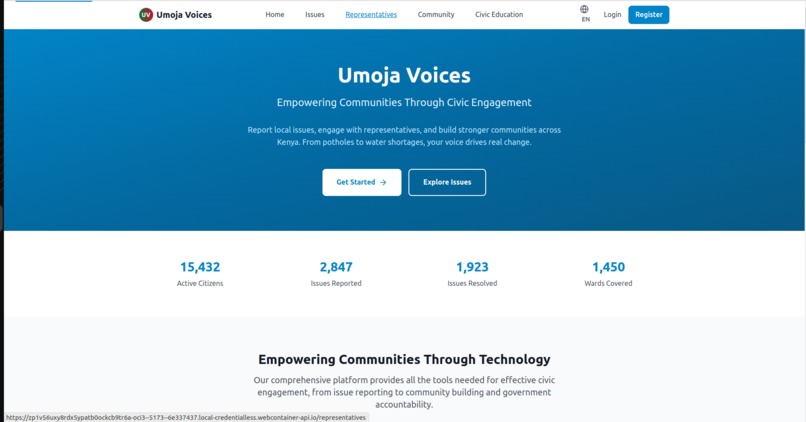 Umoja Voices – screenshot 1