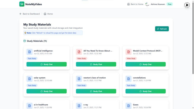 NoteMyVideo – screenshot 6