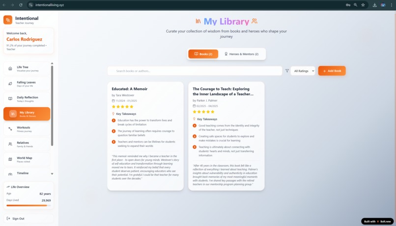 Intentional Living – screenshot 9