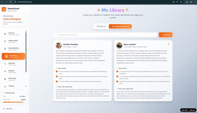 Intentional Living – screenshot 10