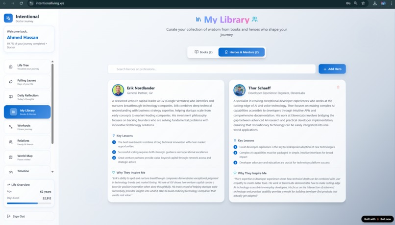 Intentional Living – screenshot 8