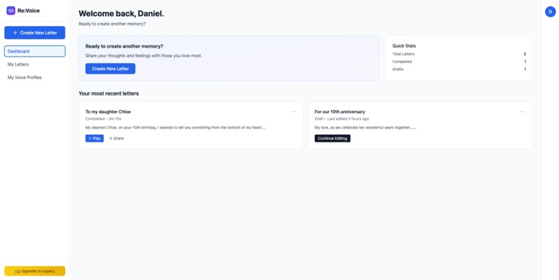 Re:Voice – screenshot 2