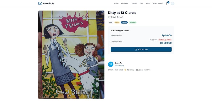 Bookcircle – screenshot 2