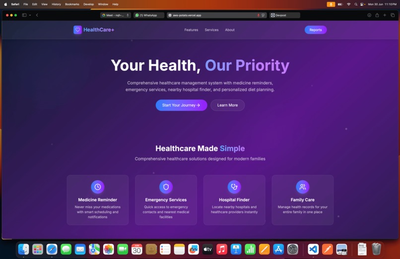 HealthCare+ – screenshot 1