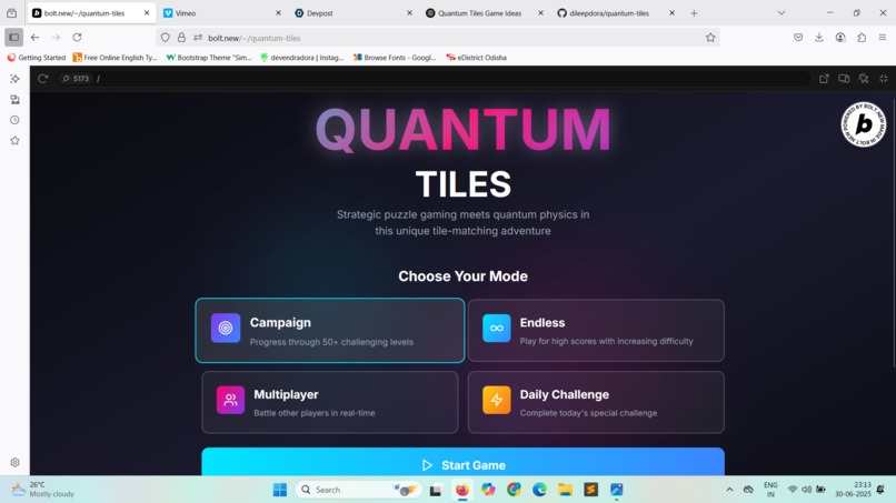 Quantum Tiles - Unique Offline/Online Game – screenshot 1