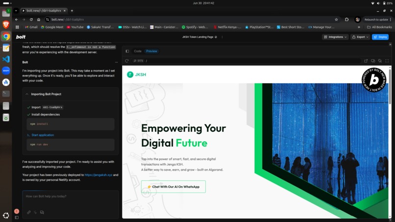JKSH AI - Your Smart Blockchain Assistant – screenshot 1
