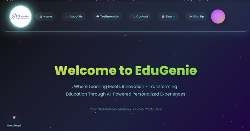 EduGenie – screenshot 1
