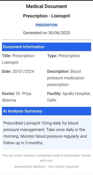 Medsync – screenshot 9